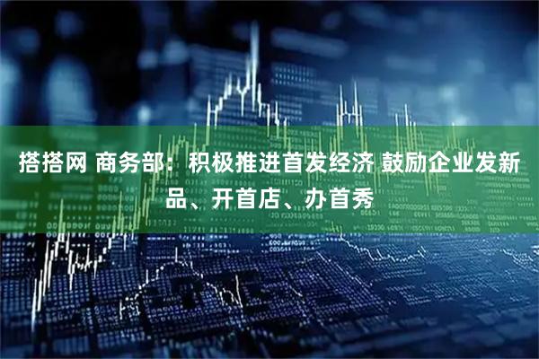 搭搭网 商务部：积极推进首发经济 鼓励企业发新品、开首店、办首秀